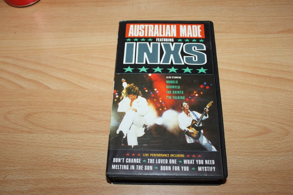 INXS AUSTRALIAN MADE LIVE PERFORMANCE VHS SEALED VERY RARE (Gebraucht ...
