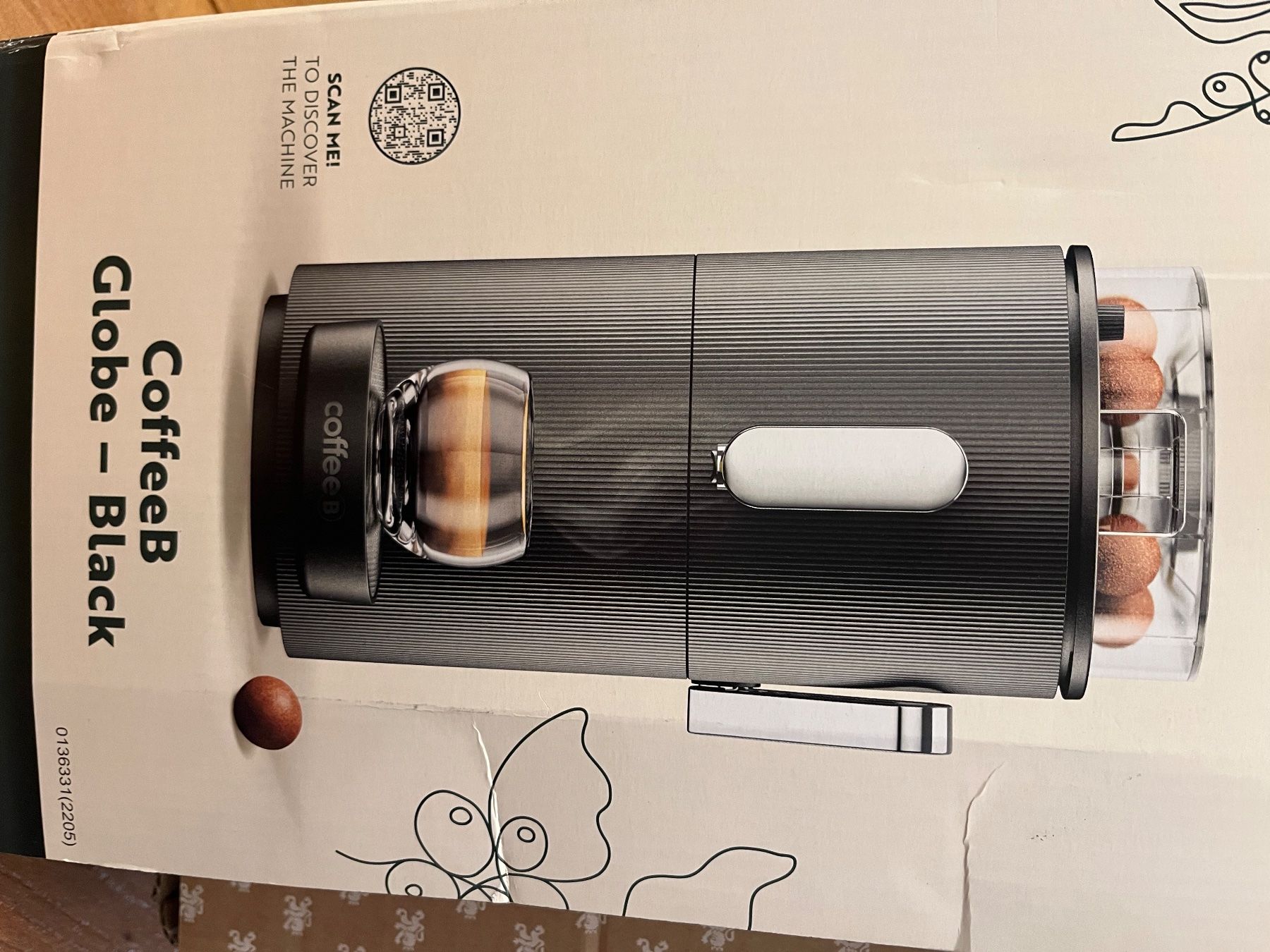 Coffee B Macchine per caffè & Macchine per espresso: CoffeeB Globe Kaffeemaschine, brandbeu! – Nuovo e nell'imballaggio originale da Kerns venduto da lau_z7vm
