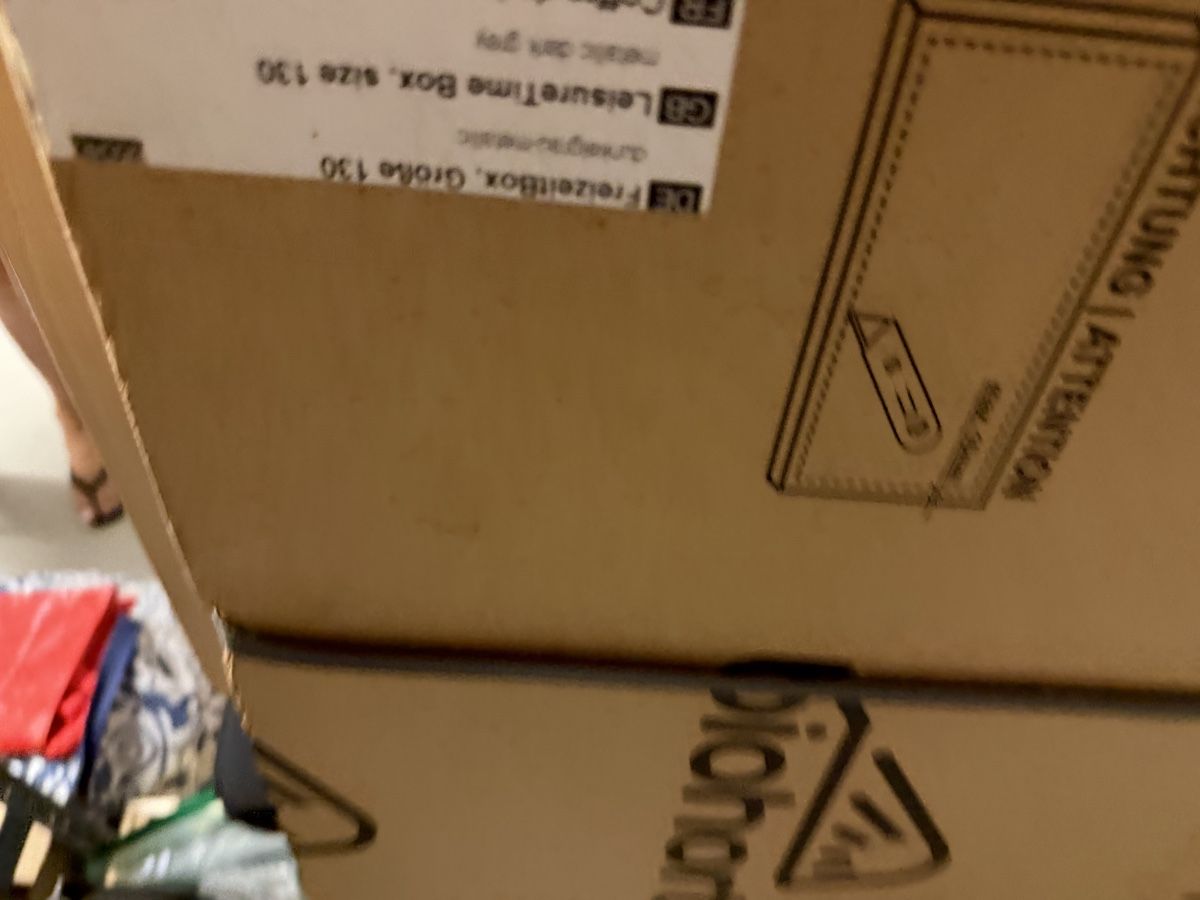 Biohort Box contenitori: FreizeitBox dunkelgrau-metallic Grösse 130 neu – Nuovo e nell'imballaggio originale da Zürich venduto da odallas 5