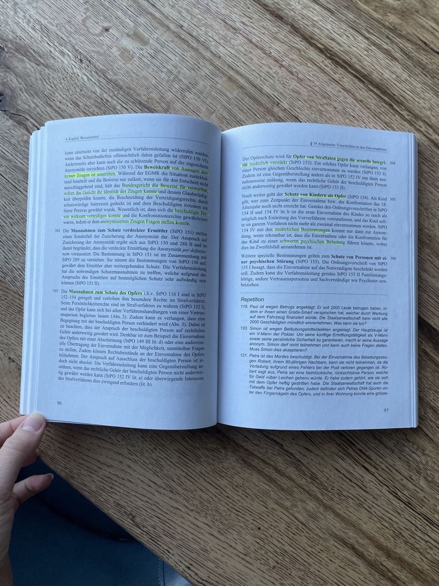 Bücher: Grundriss des schweizerischen Strafprozessrechts – Gebraucht aus Einsiedeln von loubi02 2