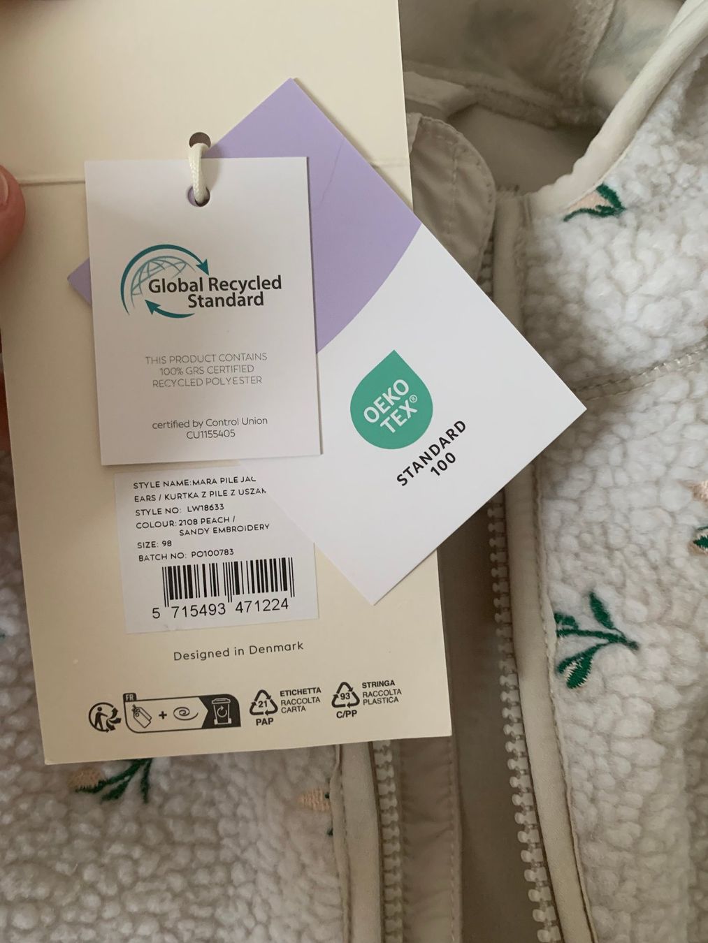 Liewood Giacche & Cappotti: LIEWOOD Jacke Neu! Gr.98 – Nuovo e nell'imballaggio originale da Moutier venduto da chDuplessy 4
