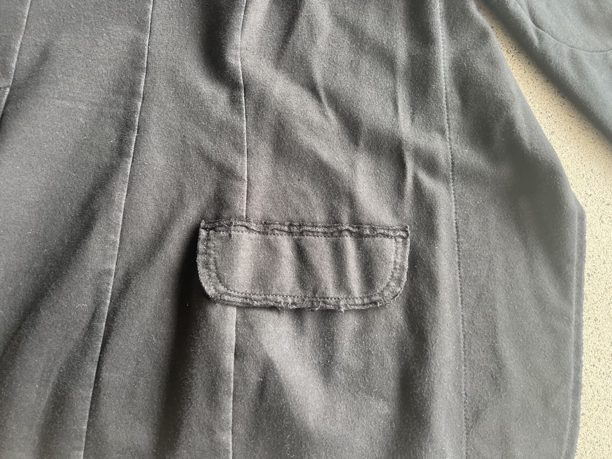 Giacche: Baumwoll Blazer schwarz. Gr. 38 – Usato da Richterswil venduto da Solemare47Nicole 2