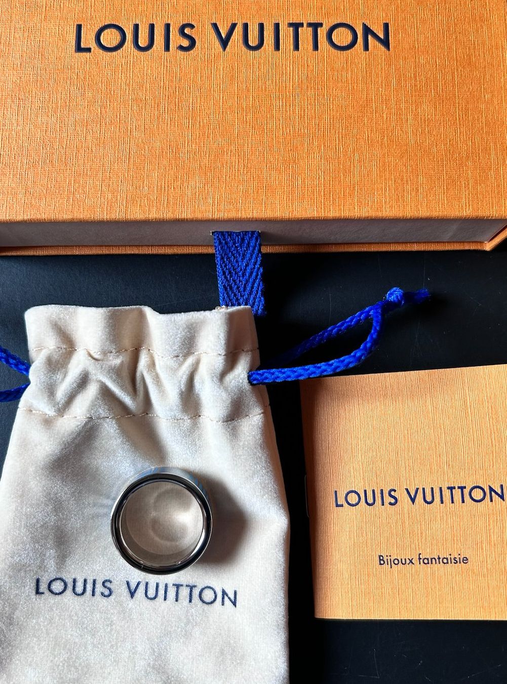 Anelli: LOUIS VUITTON - Orig. Ring - Size M - NEUF ! – Nuovo e nell'imballaggio originale da Fleurier venduto da dyneau 3