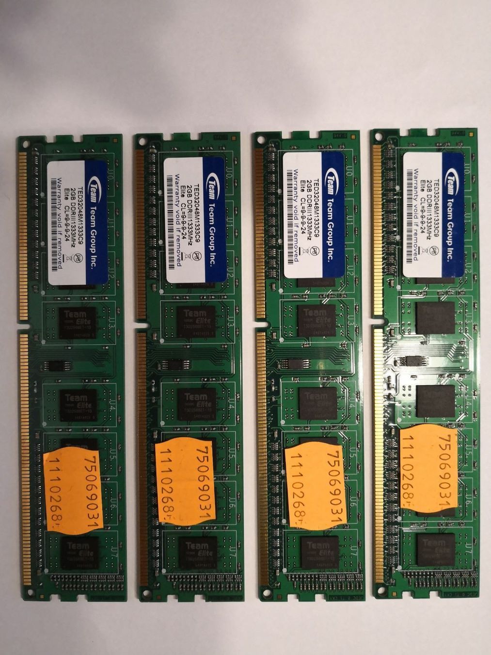 Memoria / RAM: Team Elite Arbeitsspeicher 2 GB – Usato da Mels venduto da Zeppelin08