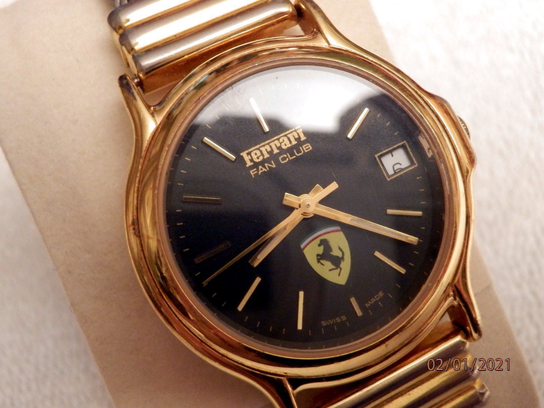 Uhren: Ferarri Fan Club: Herren, Automatic, – Gebraucht aus Ueberstorf von dinbau 1