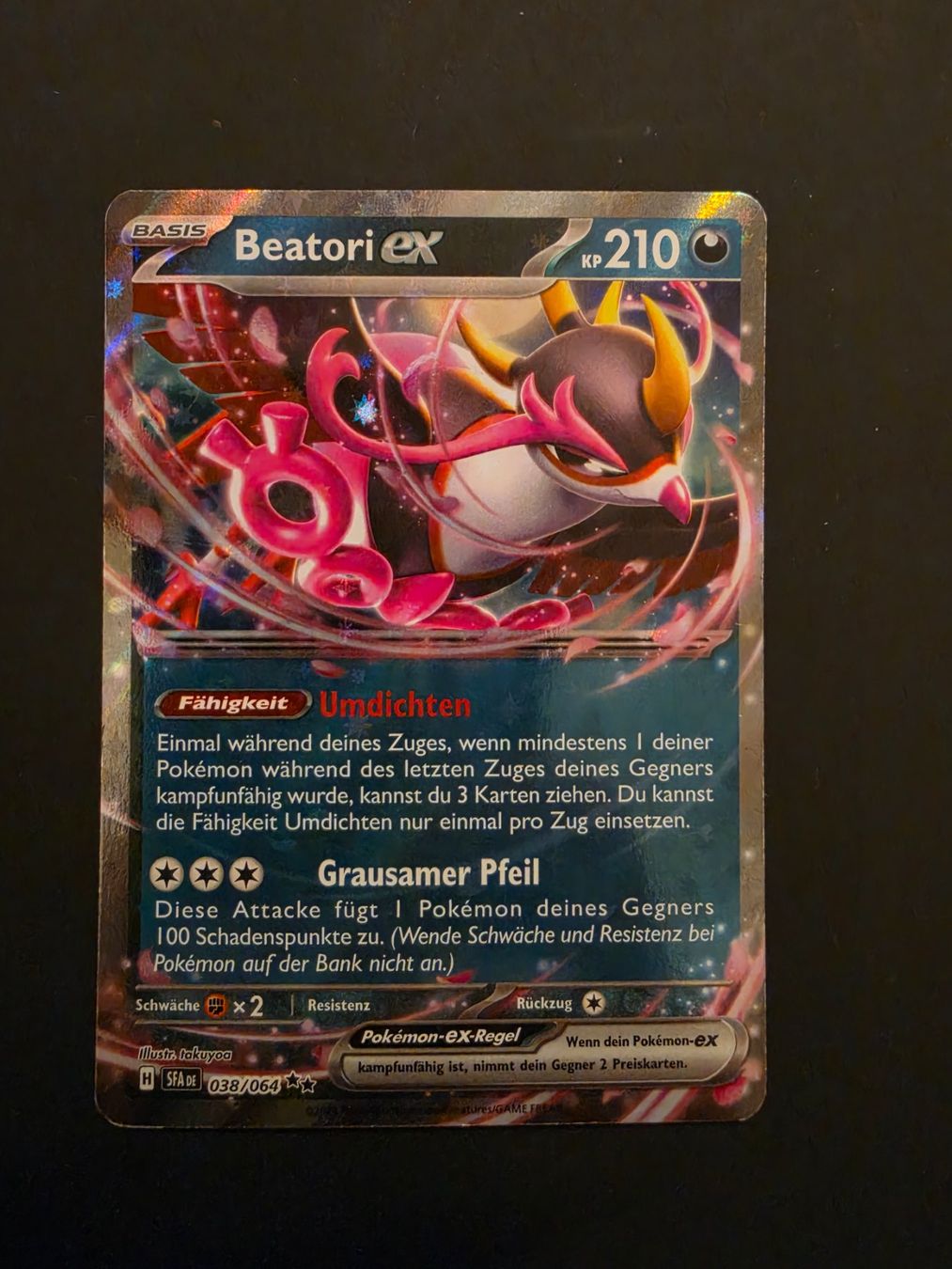 Pokémon Carte collezionabili: Pokémon Karte Beatori EX – Usato da Netstal venduto da racer55
