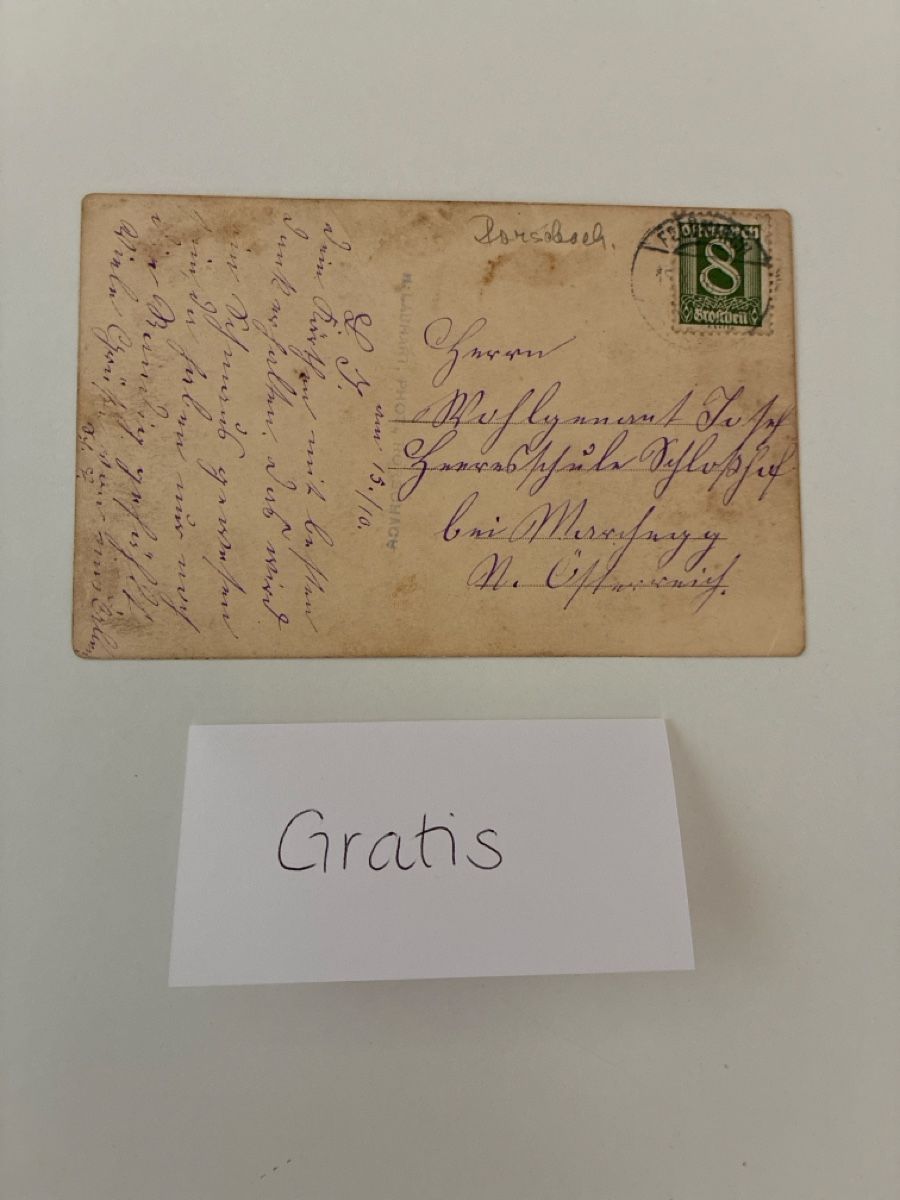 Ansichtskarten: 3 Ansichtskarten Schweiz von Rorschach SG – Gebraucht aus Oftringen von Cla.vD.74 3