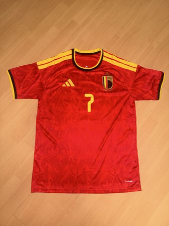 Fussballtrikot Belgien DE BRUYNE 7 Grösse L