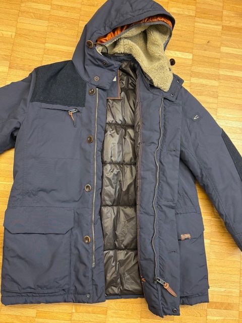 Camel Giacche: Winterjacke, Herren, Camel activ, Gr, 54/L, dunkelblau – Usato da Uster venduto da sanura01 2