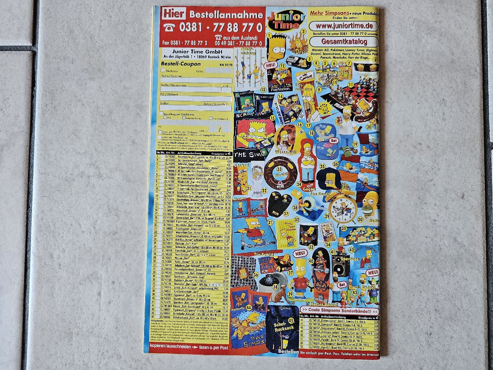 Comics: Simpsons Comic  -  Heft #70 – Gebraucht aus Schneisingen von backstore24 1
