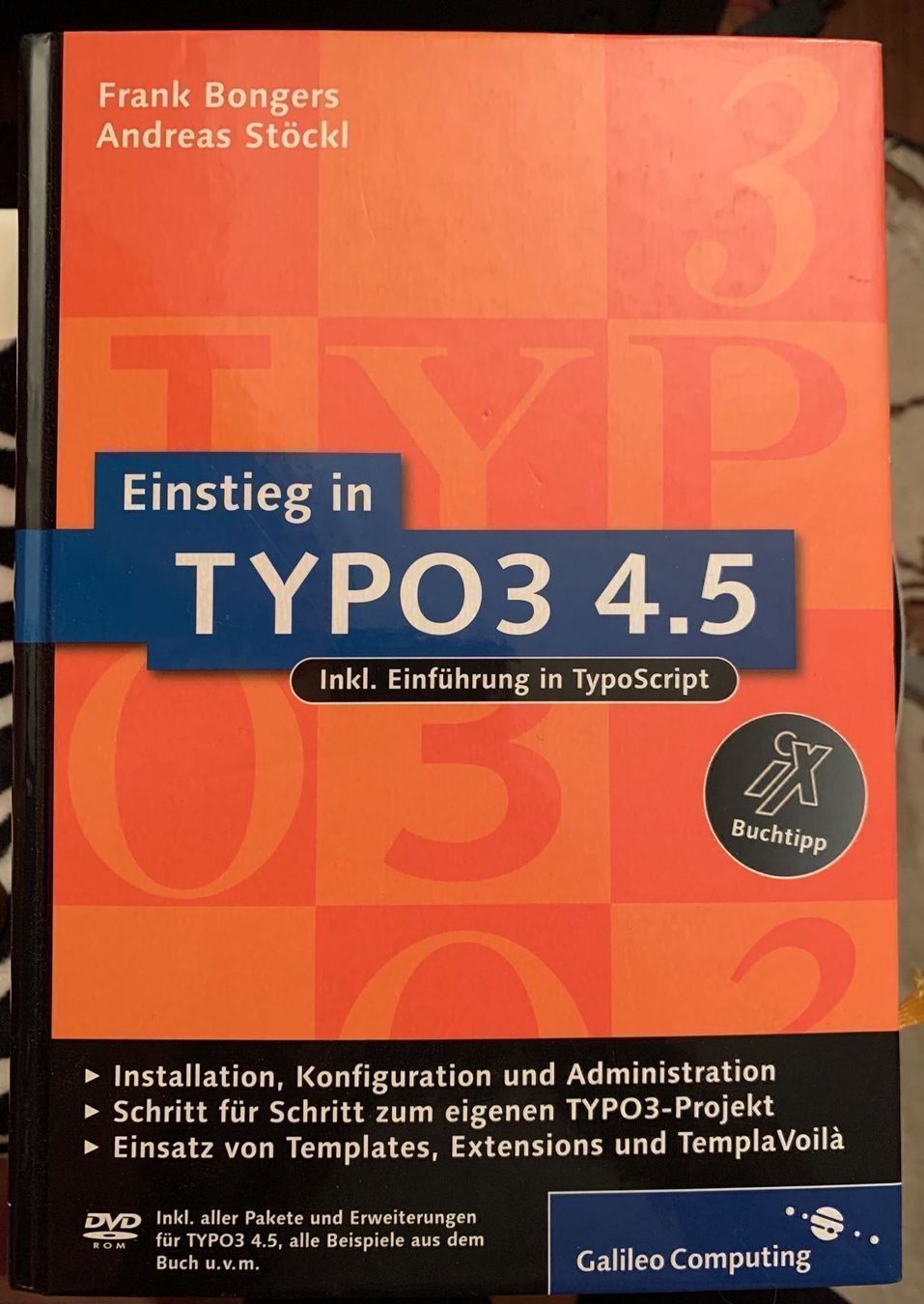 Libri: Einstieg in Typo3 4.5 – Usato da Rubigen venduto da Zimaweb
