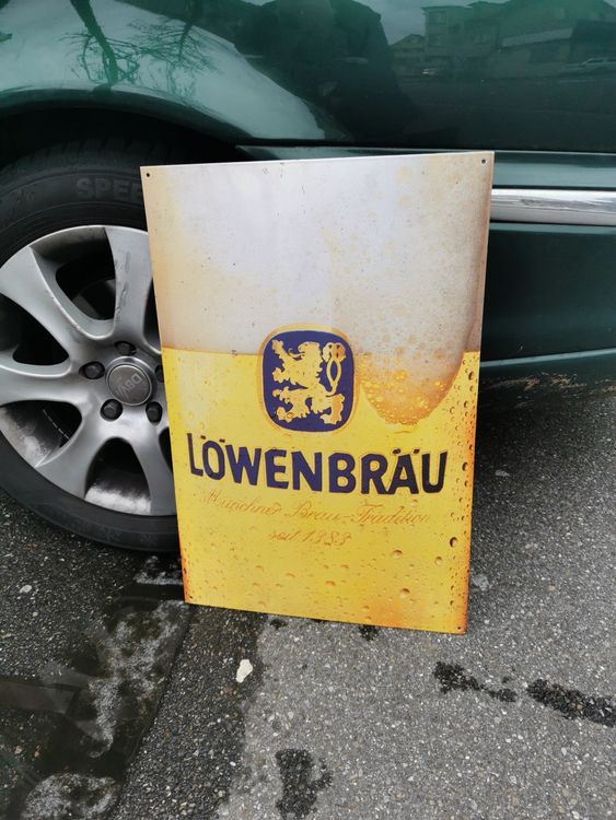 Emailschild Löwenbräu | Kaufen auf Ricardo