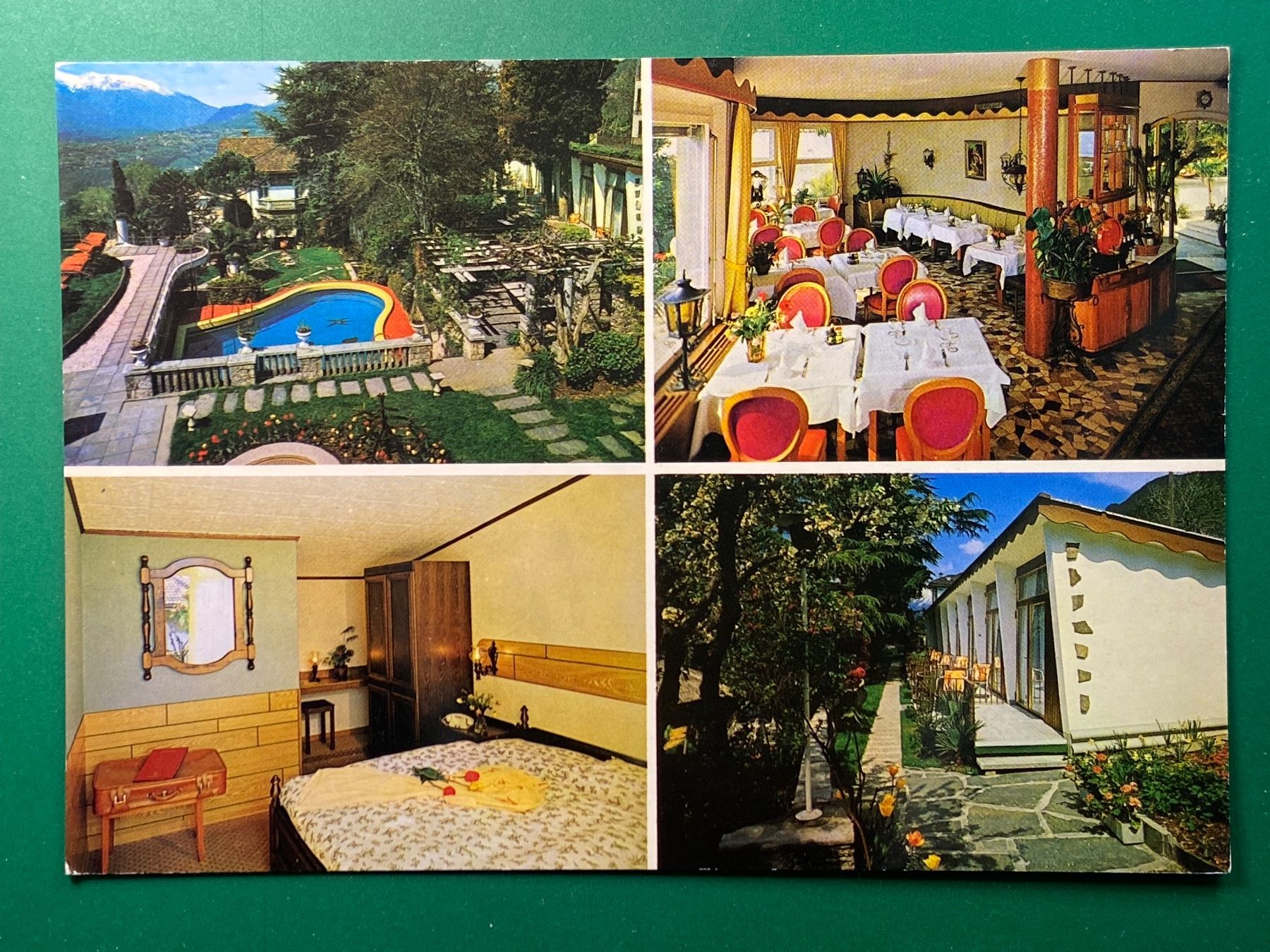 Ansichtskarten: Albergo / Hotel Montefiore - Aldesago – Gebraucht aus Steg VS von _vinci_