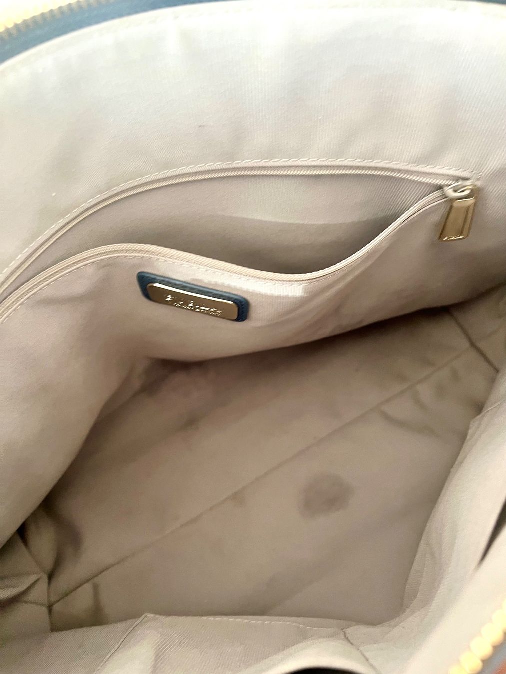 Furla Borse da donna: Furla Shopper Leder blau – Usato da Basel venduto da abo_7yys 6