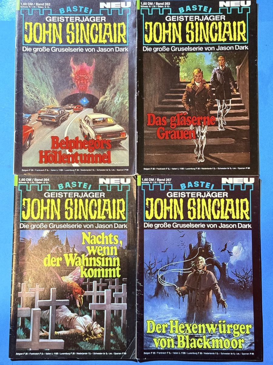 Libri: John Sinclair Gruselserie 5 Hefte – Usato da Zuerich venduto da SonderArt-Wertgut 1