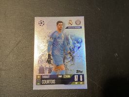 Thibaut Courtois - card - match attax - Real Madrid