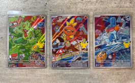 Pokémon Treecko Torchic Mudkip First Partner Series 3 EN NM