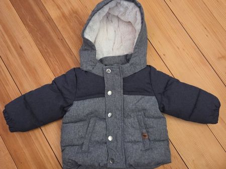 Junge Winterjacke warm gefüttert Gr. 68