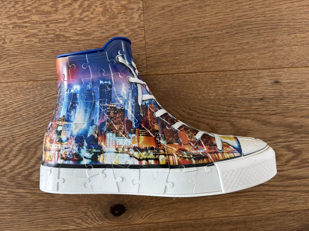 Ravensburger Puzzle: Ravensburger 3D Puzzle Sneaker Skyline – Usato da Horgen venduto da Rafnaf 3