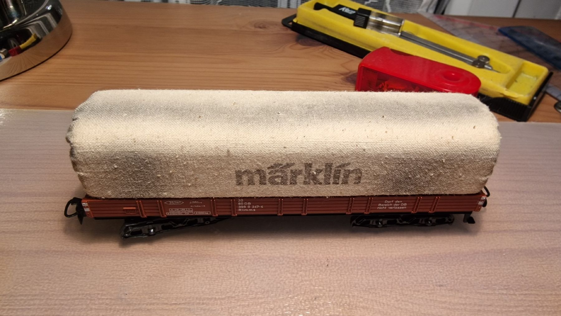 Märklin Modelleisenbahnen: Original Märklin H0 Güterwaggon – Gebraucht aus staefa von hagenbuch01 2