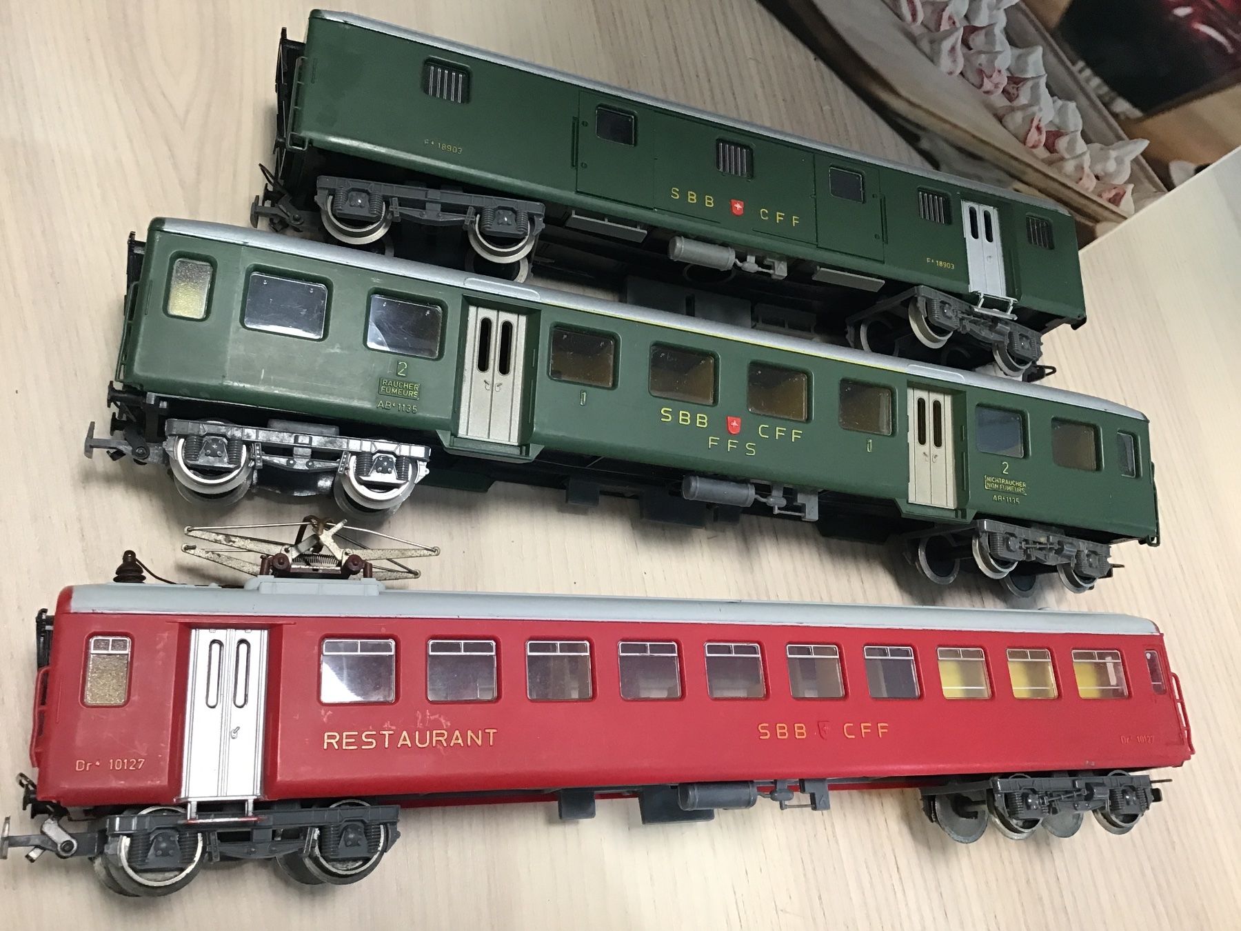 Kleinbahn Modellini di ferrovie: SBB CFF FFS KLEINBAHNZUG H0 – Usato da Männedorf venduto da Spezial-Modelle 1