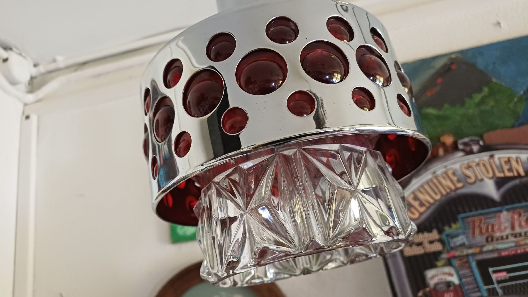 Lampade: Schöne 70er Deckenlampe – Usato da Flawil venduto da Naphtali 1
