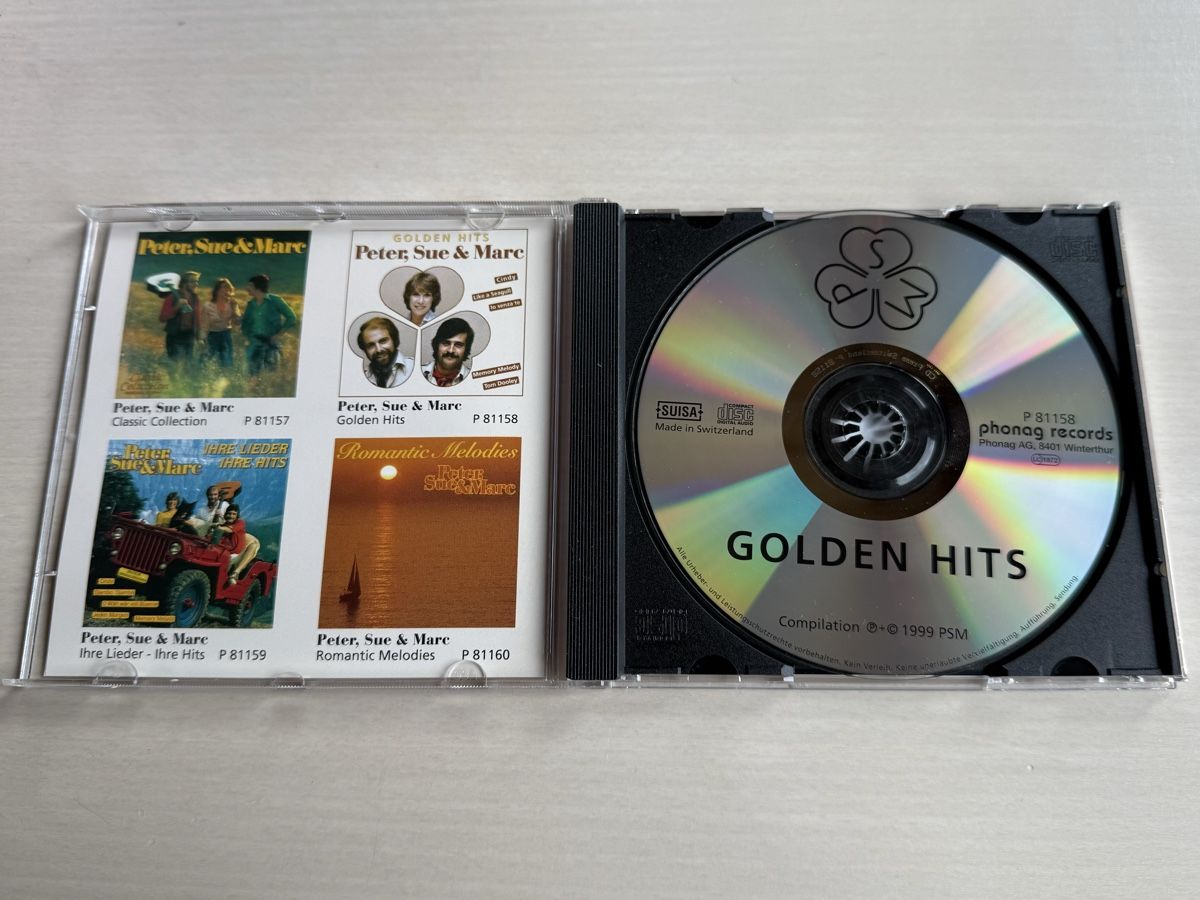 CD: Peter, Sue & Marc - Golden Hits CD – Usato da Oberried Brienz venduto da Chyara 2