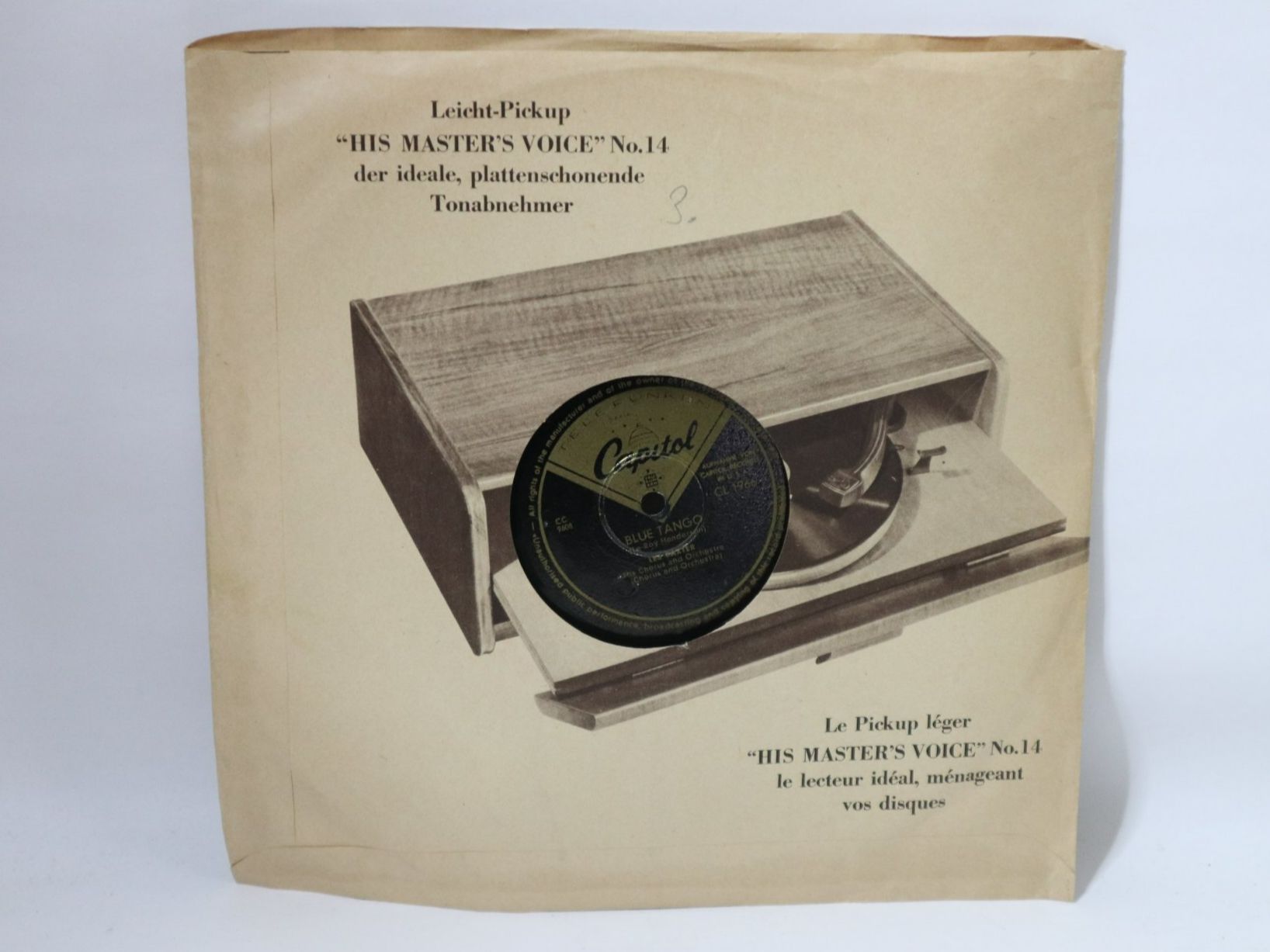 Schallplatten: Schellack Les Baxter Blue Tango / Please Mr. Sun – Gebraucht aus Eschenbach SG von Astalavista 1