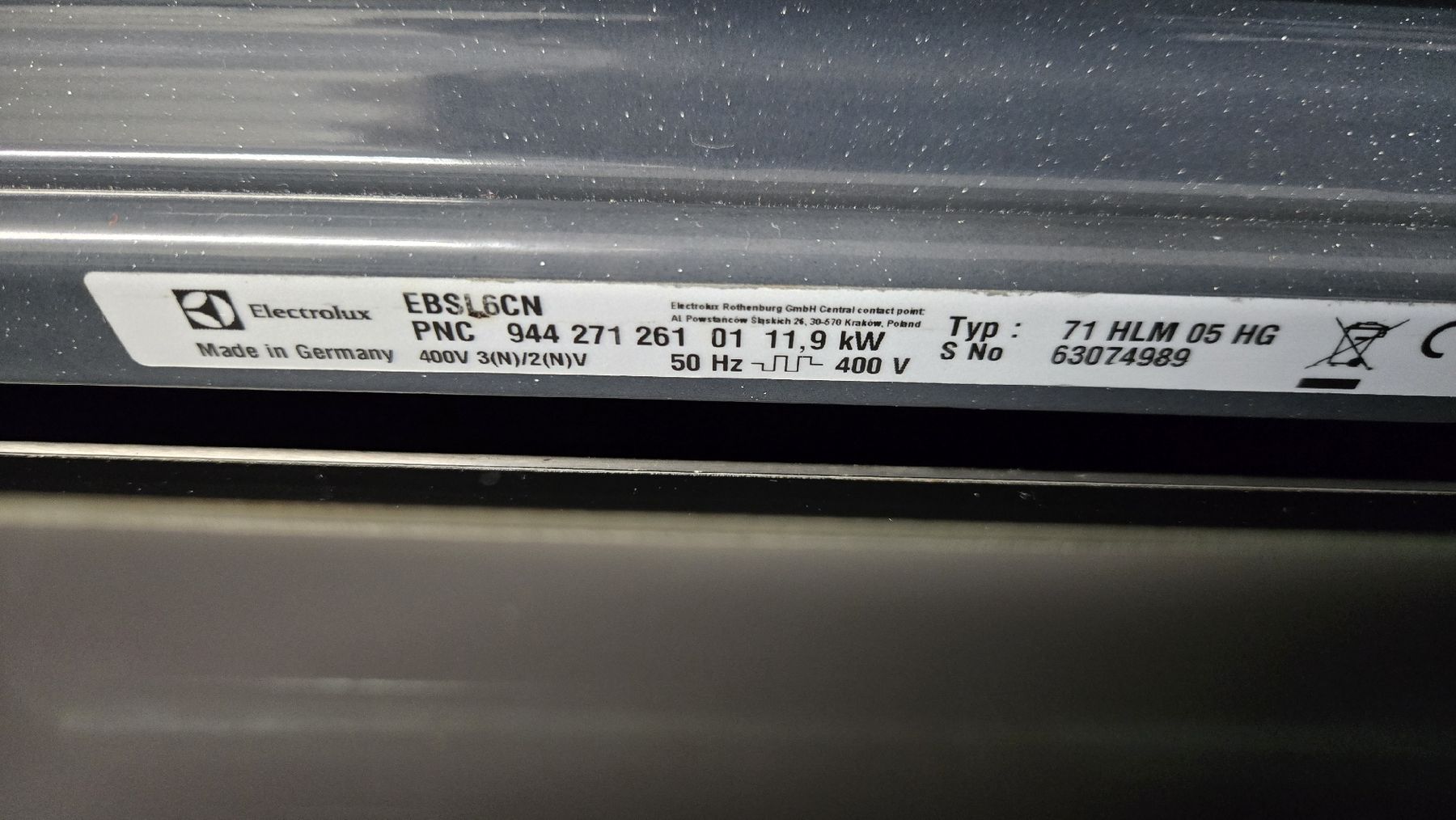 Electrolux Forni: Electrolux Backofen EBSL6CN mit integrierter wärmeschublade – Usato da Rümlang venduto da Idre 8