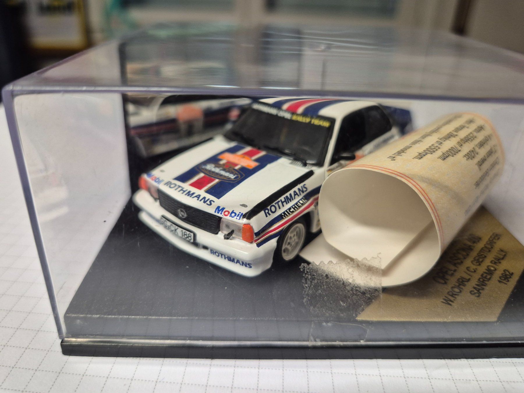Opel Modellini d'auto: OPEL ASCONA 400 ROTHMANS – Usato da Moutier venduto da cat365 1