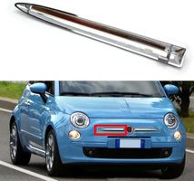 Fiat 500 Chromzierleiste rechts und links. Fiat 500 Emblem
