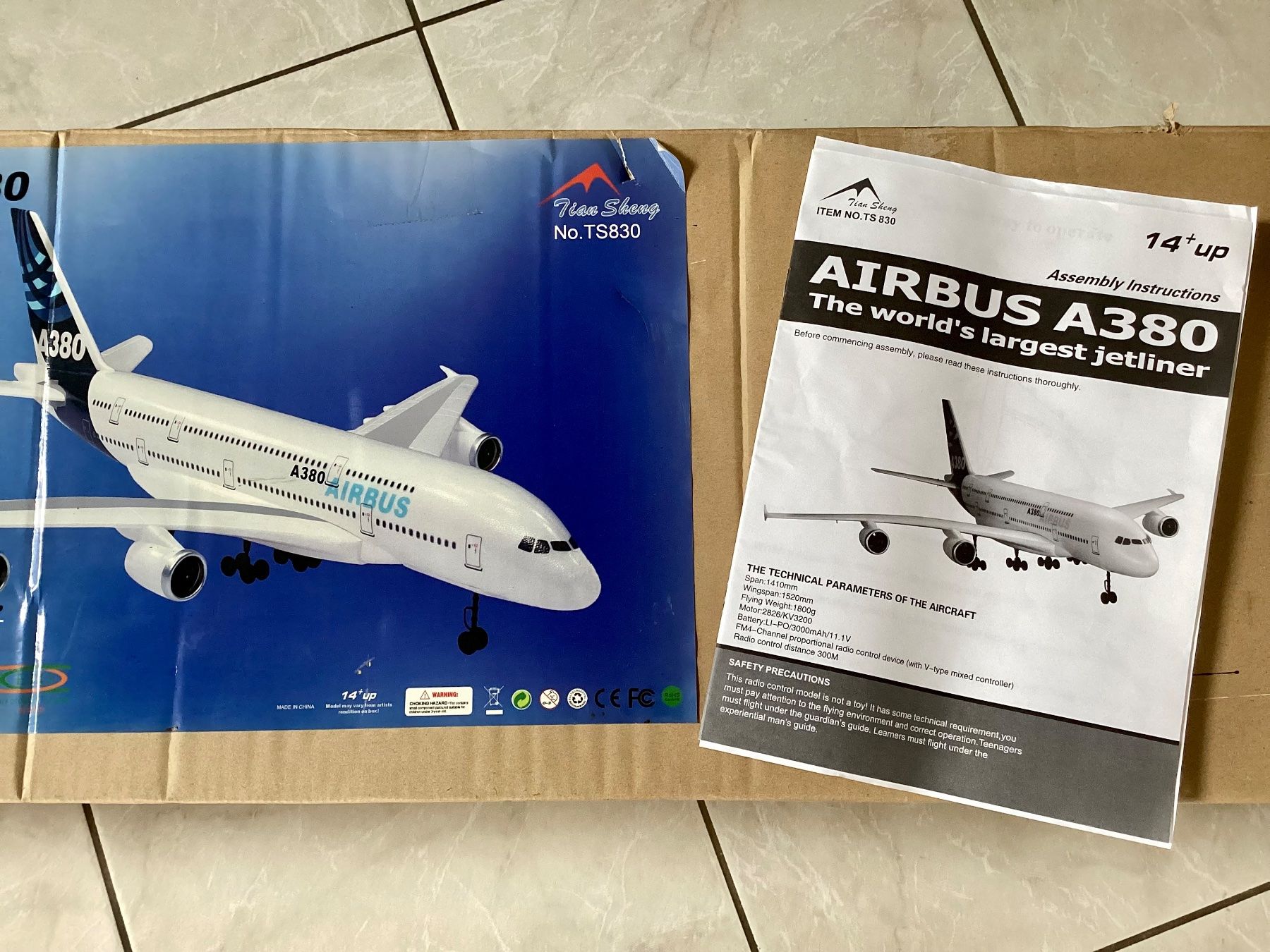 Modellismo RC: Modellflugzeug Airbus A 380 – Nuovo (secondo la descrizione) da Schoefflisdorf venduto da kamine61 6