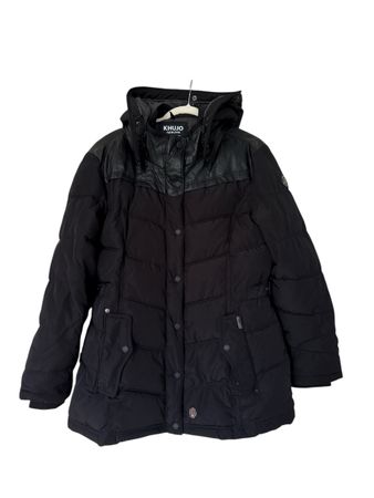 Khujo Winterjacke, Schwarz, gefüttert, Grösse XXL