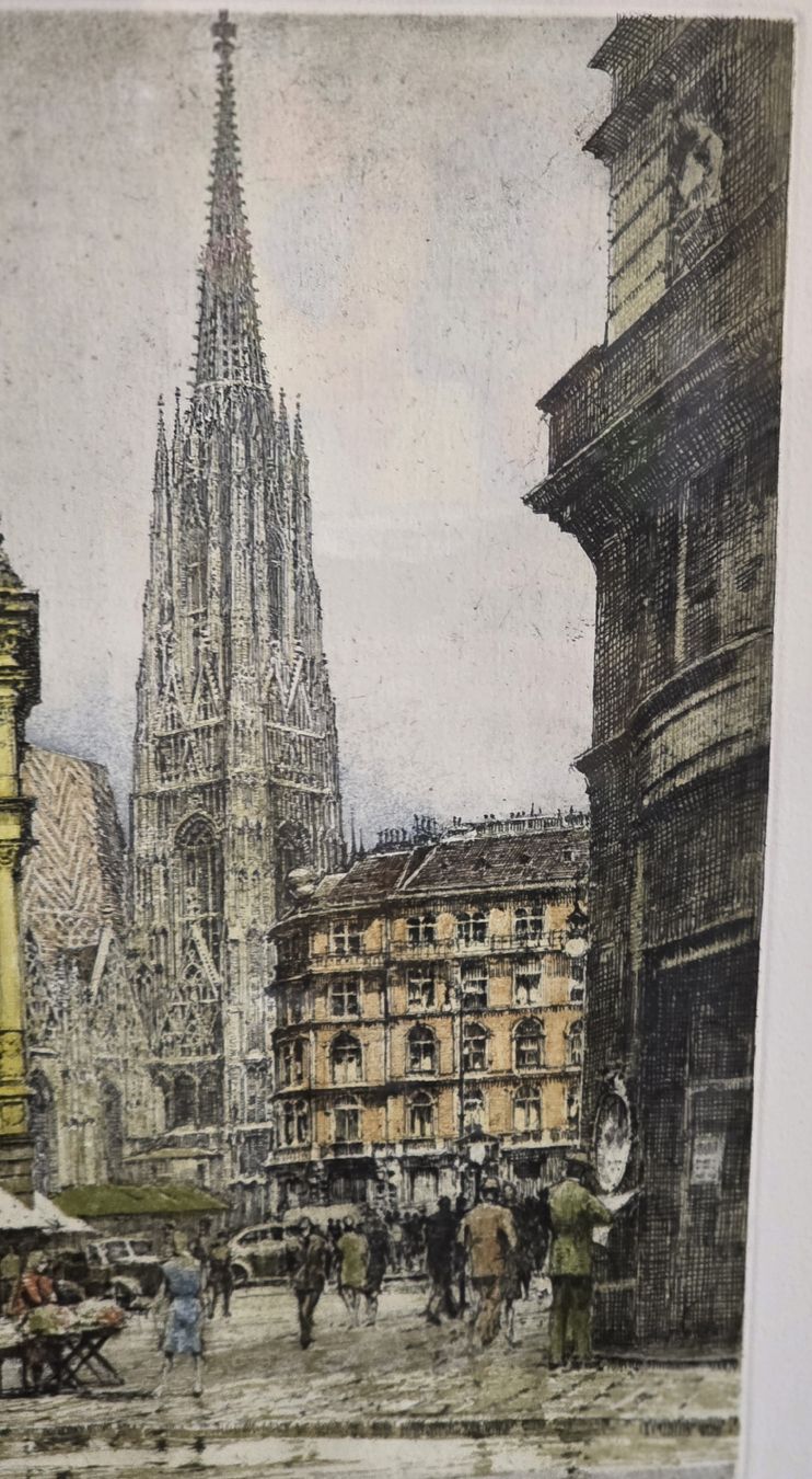 Dipinti: Robert Kasimir St.Stephans Cathedral Vienna Reduzierte Preis – Usato da Rohrbach venduto da lod_m58r 7