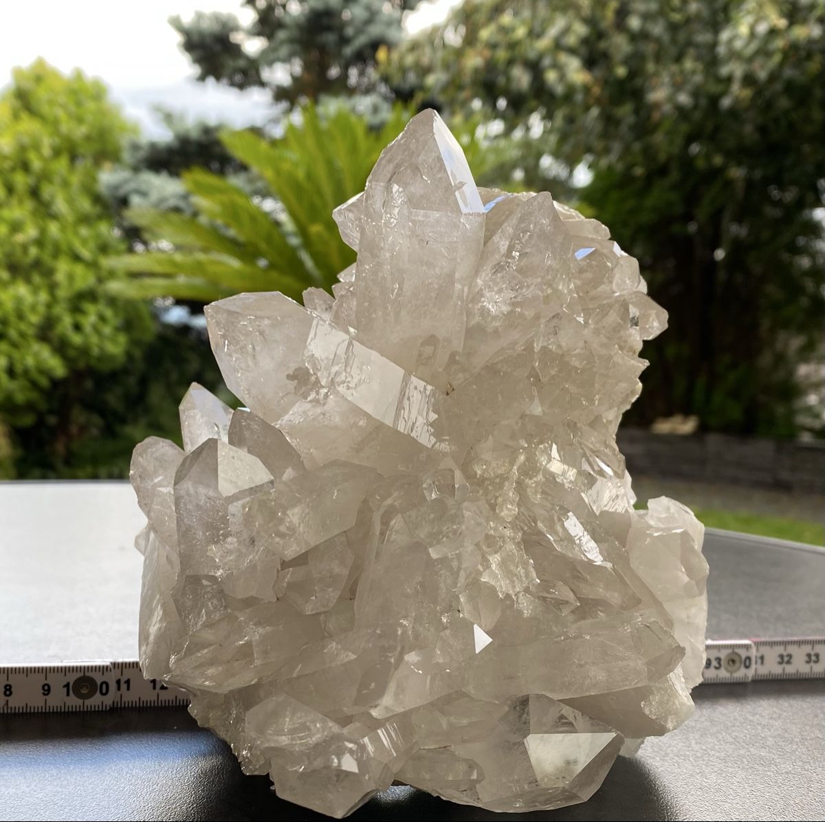 Mineralien & Heilsteine: Grosse Bergkristall Stufe Schweiz  – Gebraucht aus Selzach von 321compac 6