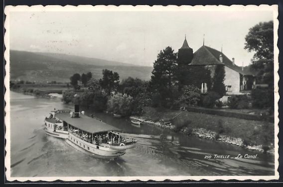 Cartoline postali: AK Thielle, Le Canal – Usato da Berlin venduto da bartko-reher