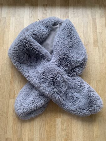 Zara Fell Schal/Stola Eisgrau