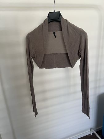Bolerojacke Amisu taupe Grösse S guter Zustand