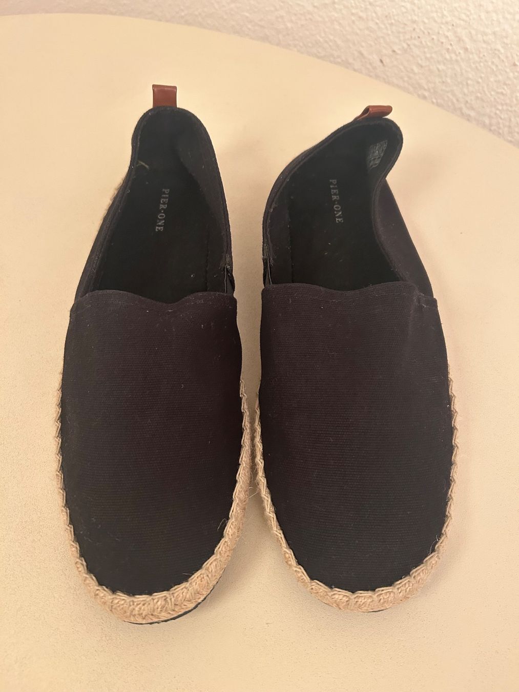 Scarpe da uomo: Schwarze, neue Espadrilles Gr. 45 PIER ONE – Nuovo (secondo la descrizione) da Rorschacherberg venduto da Svebe