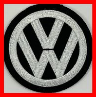 VW Volkswagen Badge Aufnäher Patch Golf GTI Polo Passat R32
