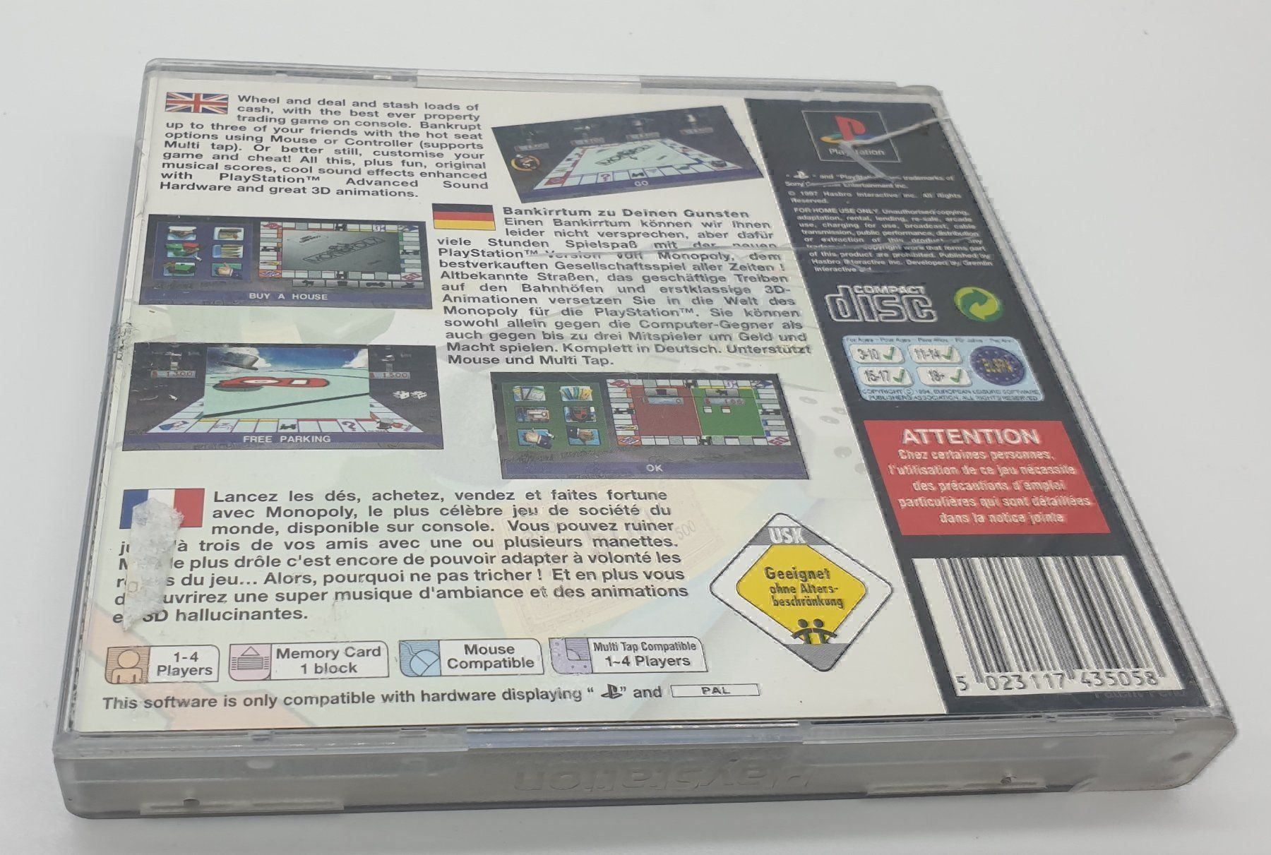 Sony Giochi: Monopoly PS1 – Usato da Genève venduto da Cardtreasure 2