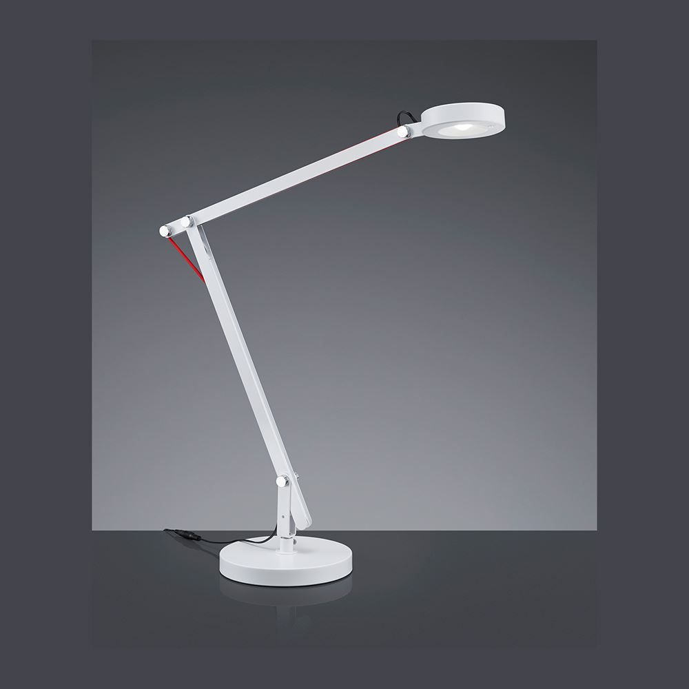 Lampade: Tischleuchte, 90 cm Höhe, Weiss – Nuovo (secondo la descrizione) da Kreuzlingen venduto da Smart-Light