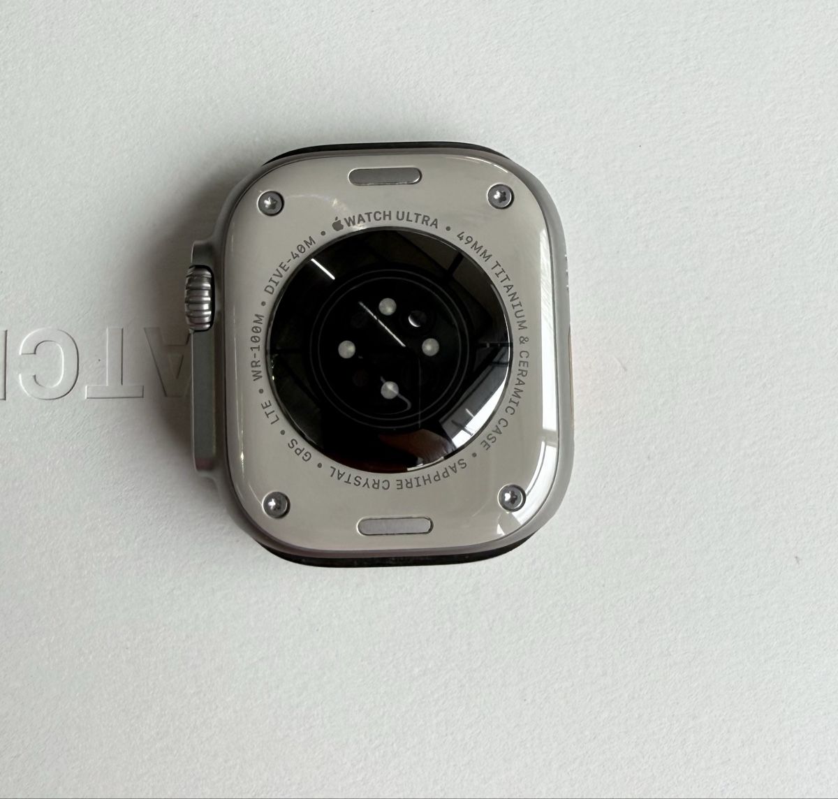 Apple Smartwatch: Apple Watch Ultra 1 titane – D'occasion à Savièse par Cedric007 4