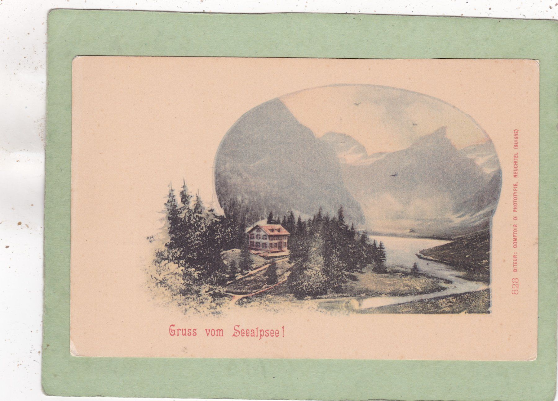 Cartoline postali: Seealpsee – Usato da Herisau venduto da Lisegrat2008