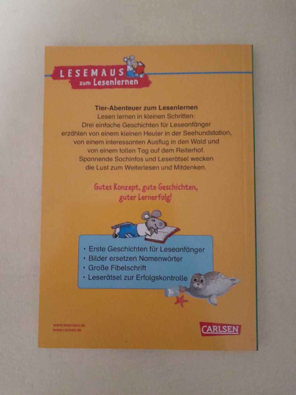 Libri: Lesemaus zum lesenlernen – Nuovo (secondo la descrizione) da Hüttlingen venduto da GittaV 1