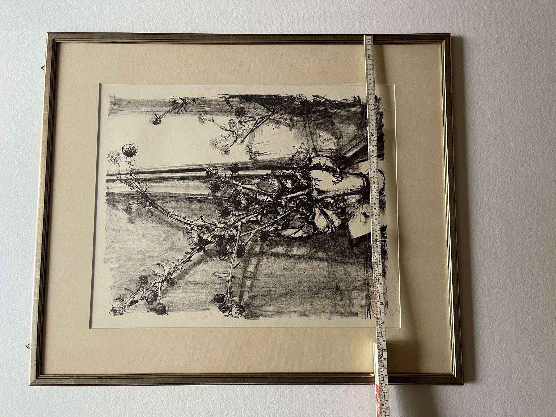 Arts picturaux & lithographies: 2 grosse Litho Zender, Stadtkirche Winterthur + Silberdistel – D'occasion à Hettlingen par Kaeptnpum 4