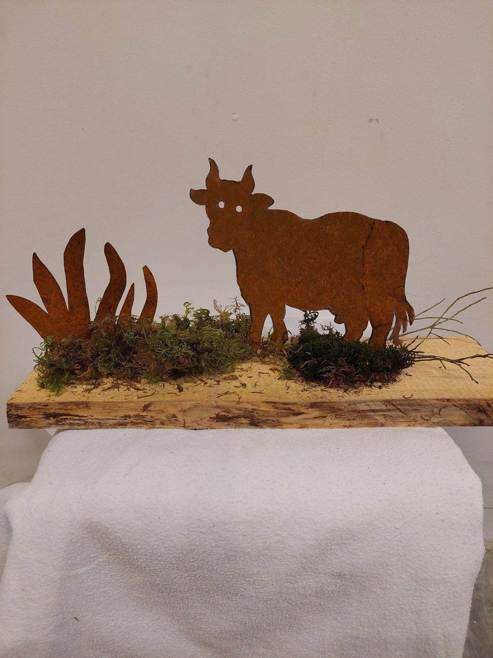 Statuette: Rost Blech Kuh – Nuovo (secondo la descrizione) da Lohn SH venduto da Zwierbel 3