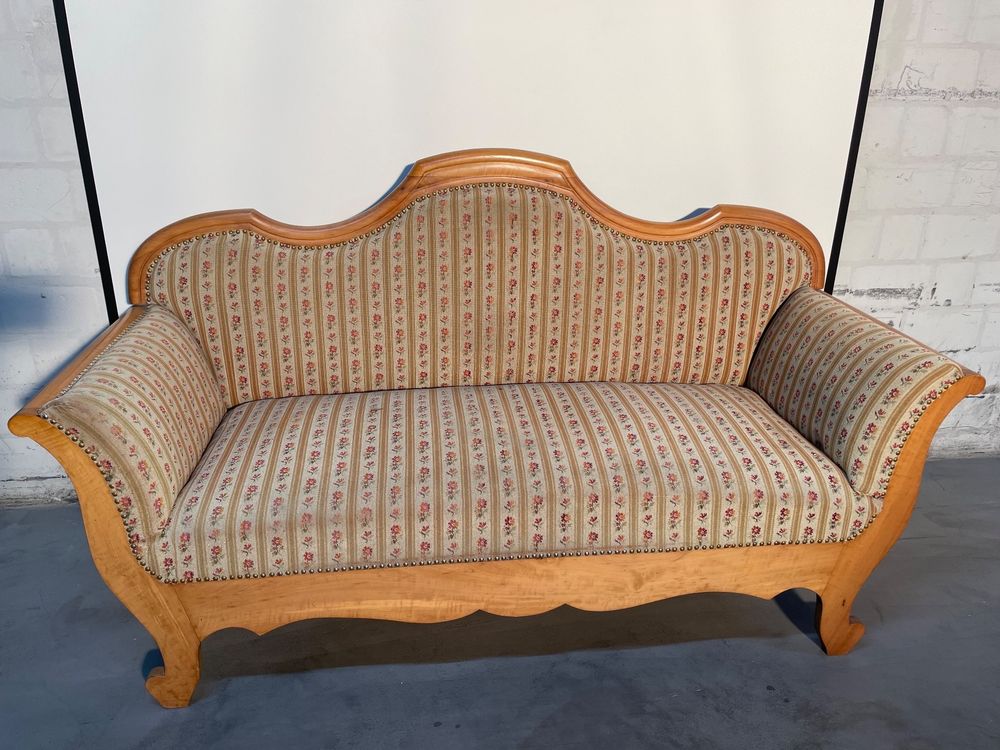 Biedermeier Sofa Im Originalzustand