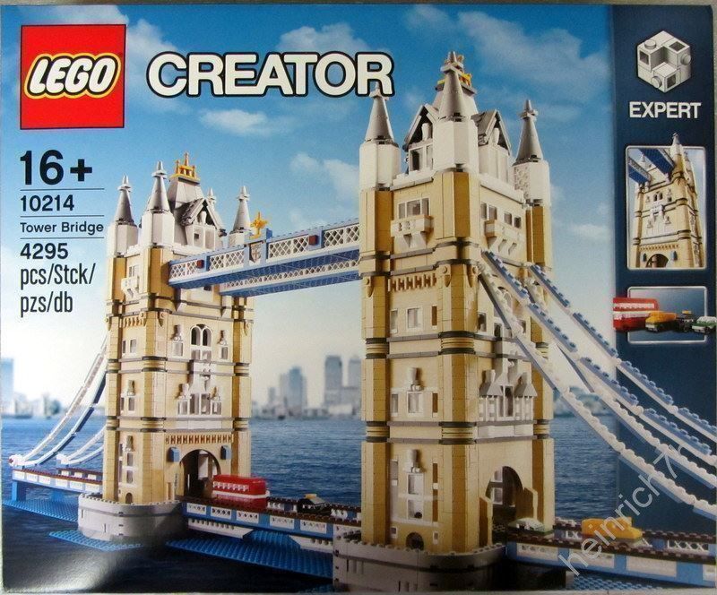 Lego Kit di costruzioni: Lego Sculptures  10214 " Tower Bridge " – Nuovo e nell'imballaggio originale da Kreuzlingen venduto da heinrich7h