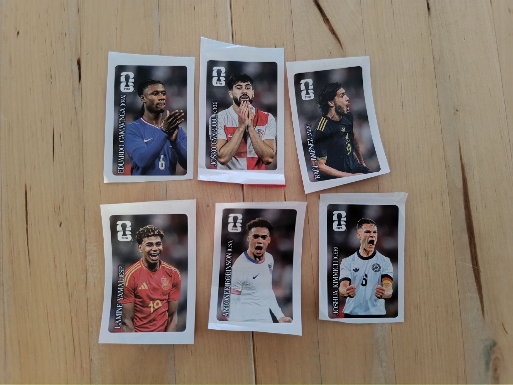 Panini Sammelbilder & Trading cards: 6x Cola Fifa Stickers – Neu (gemäss Beschreibung) aus Ehrendingen von Cheronimo2